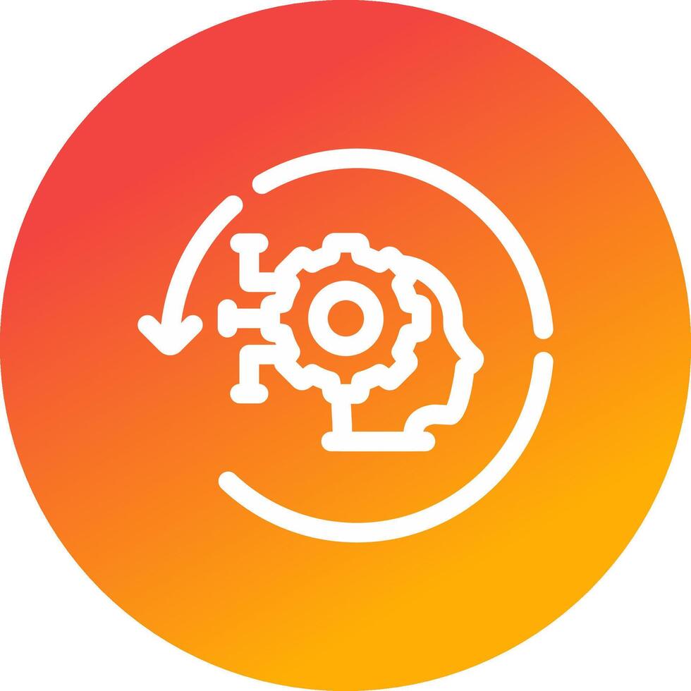 Reverse Engineering Creative Icon Design vector