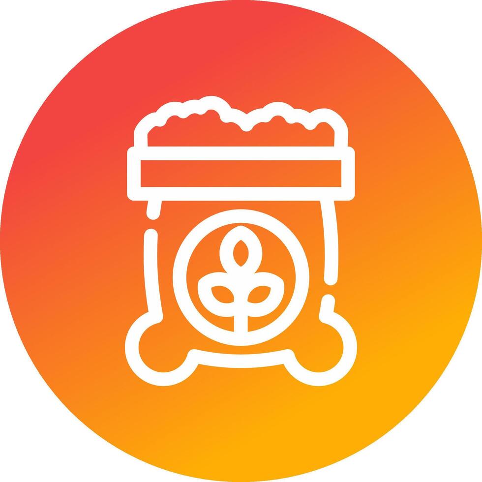 Flour Creative Icon Design vector