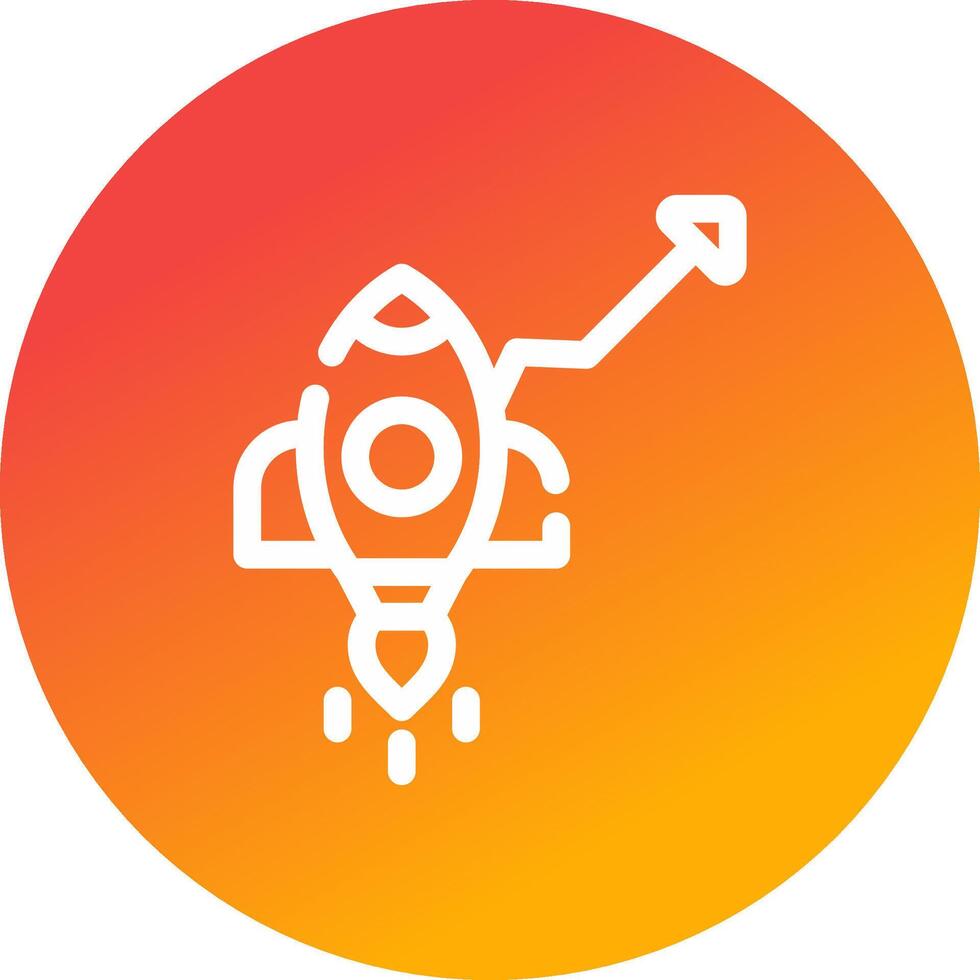 Growth Hacking Creative Icon Design vector