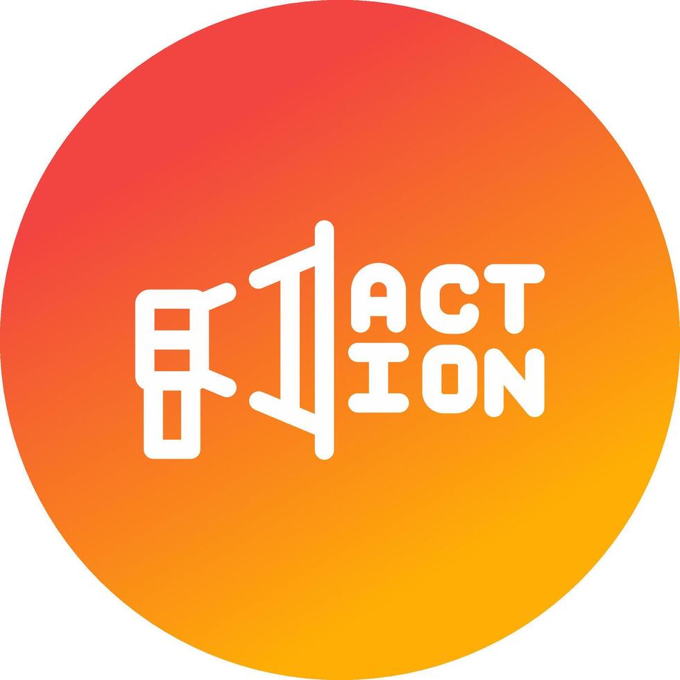 Call To Action Creative Icon Design vector
