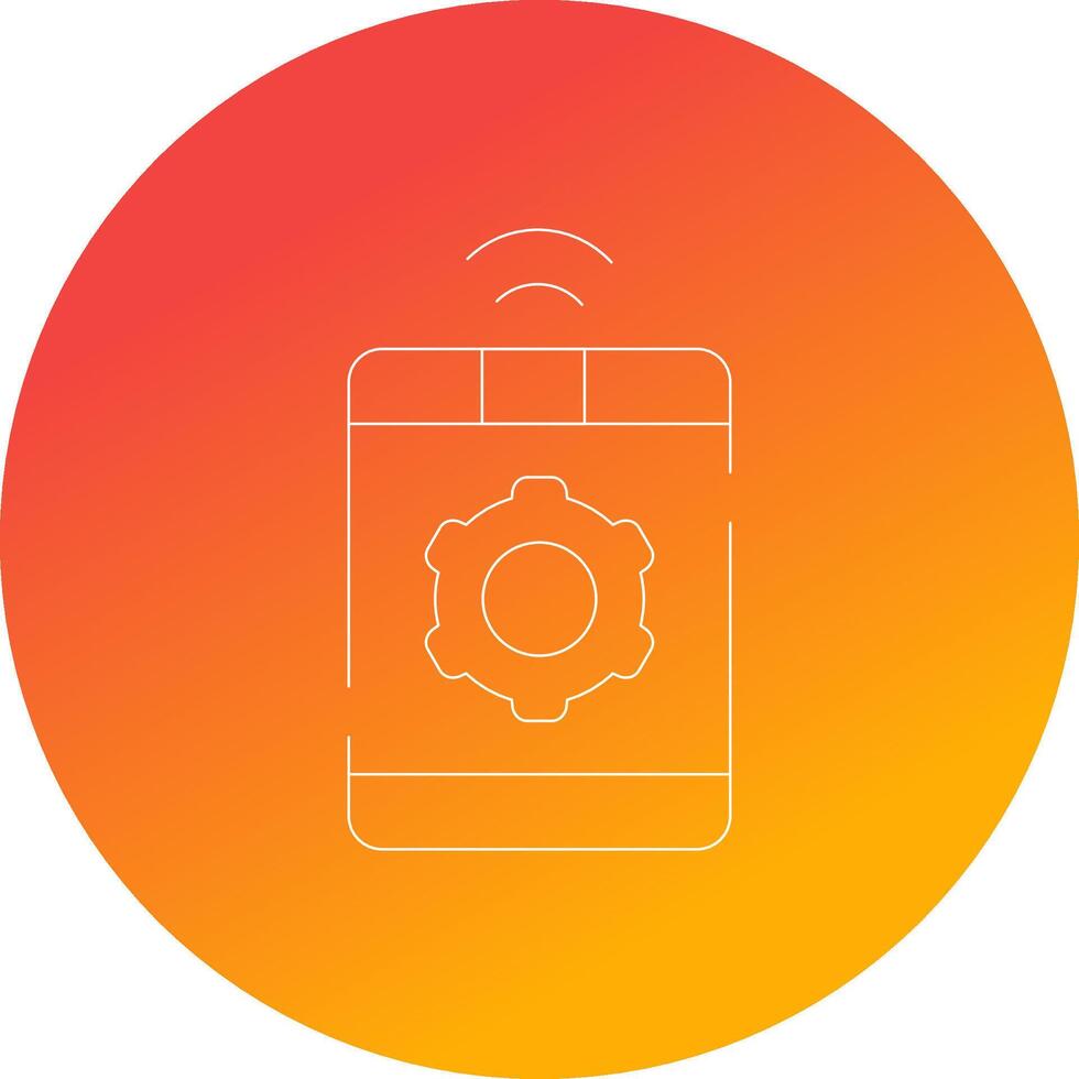 Smart Setting Creative Icon Design vector
