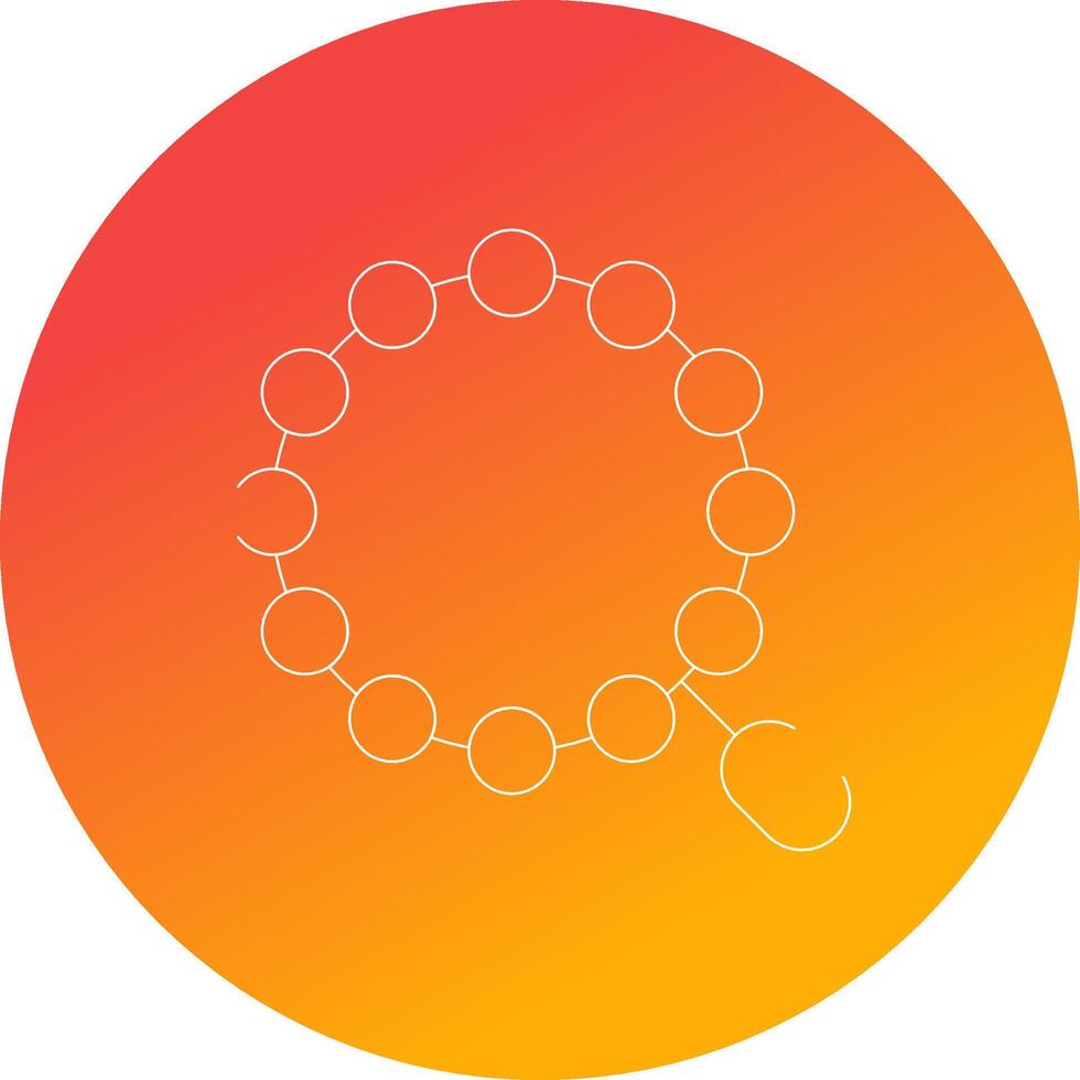 Beads Creative Icon Design vector