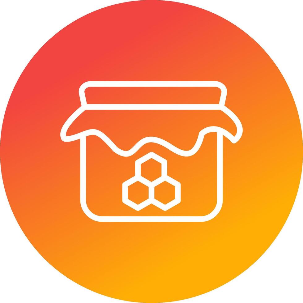 Honey Creative Icon Design vector
