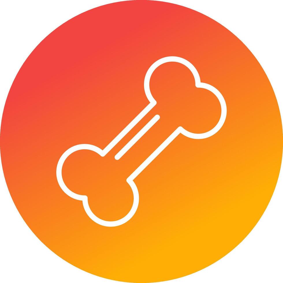 Bone Creative Icon Design vector