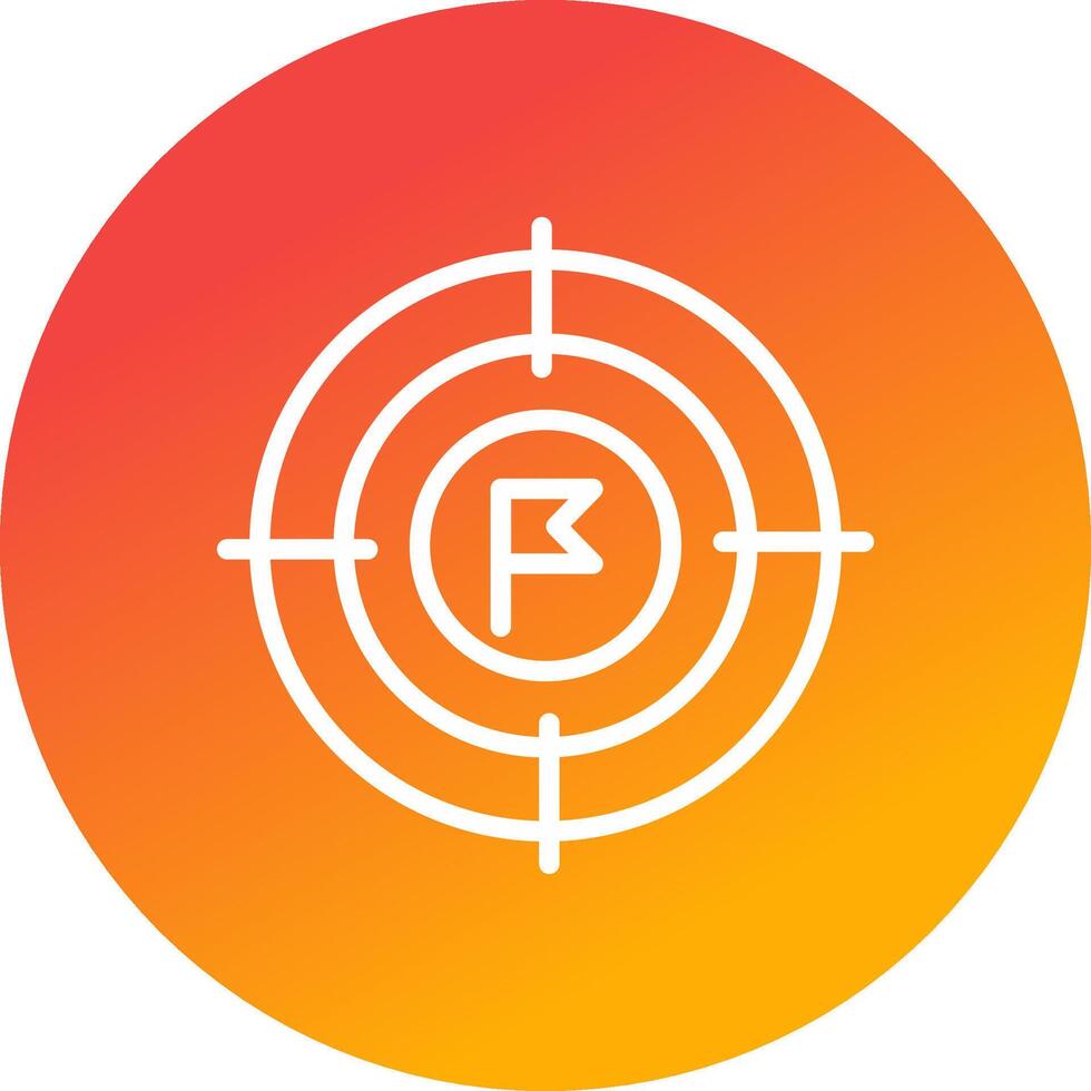 Goal Creative Icon Design vector