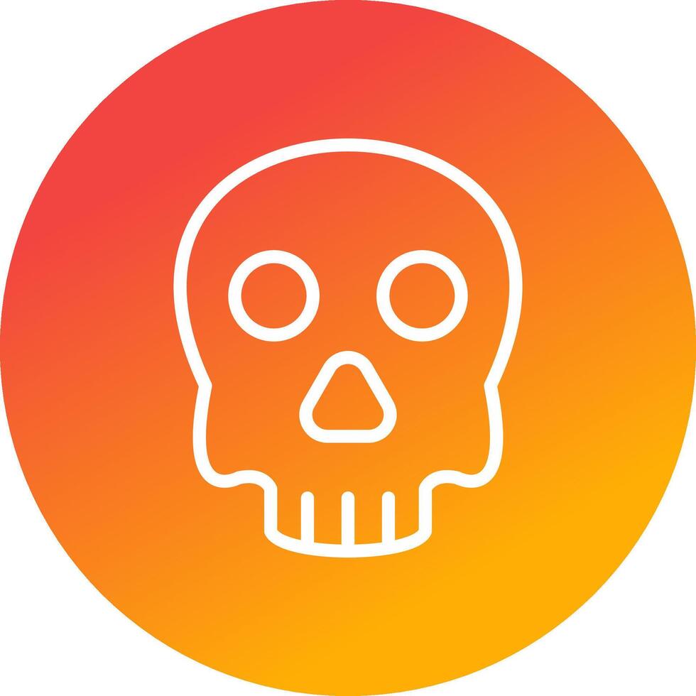 Skull Creative Icon Design vector