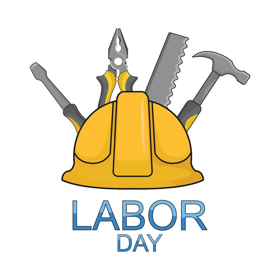 illustration of labor day vector