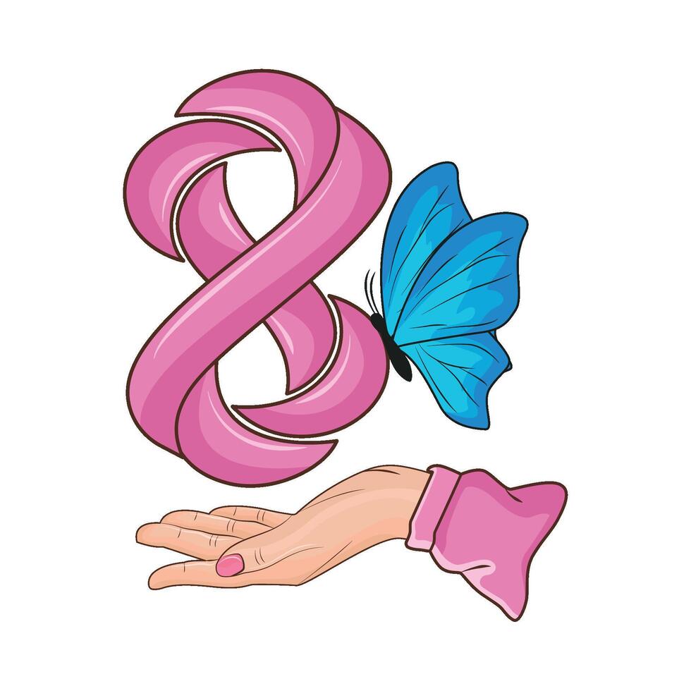 illustration of womens day vector