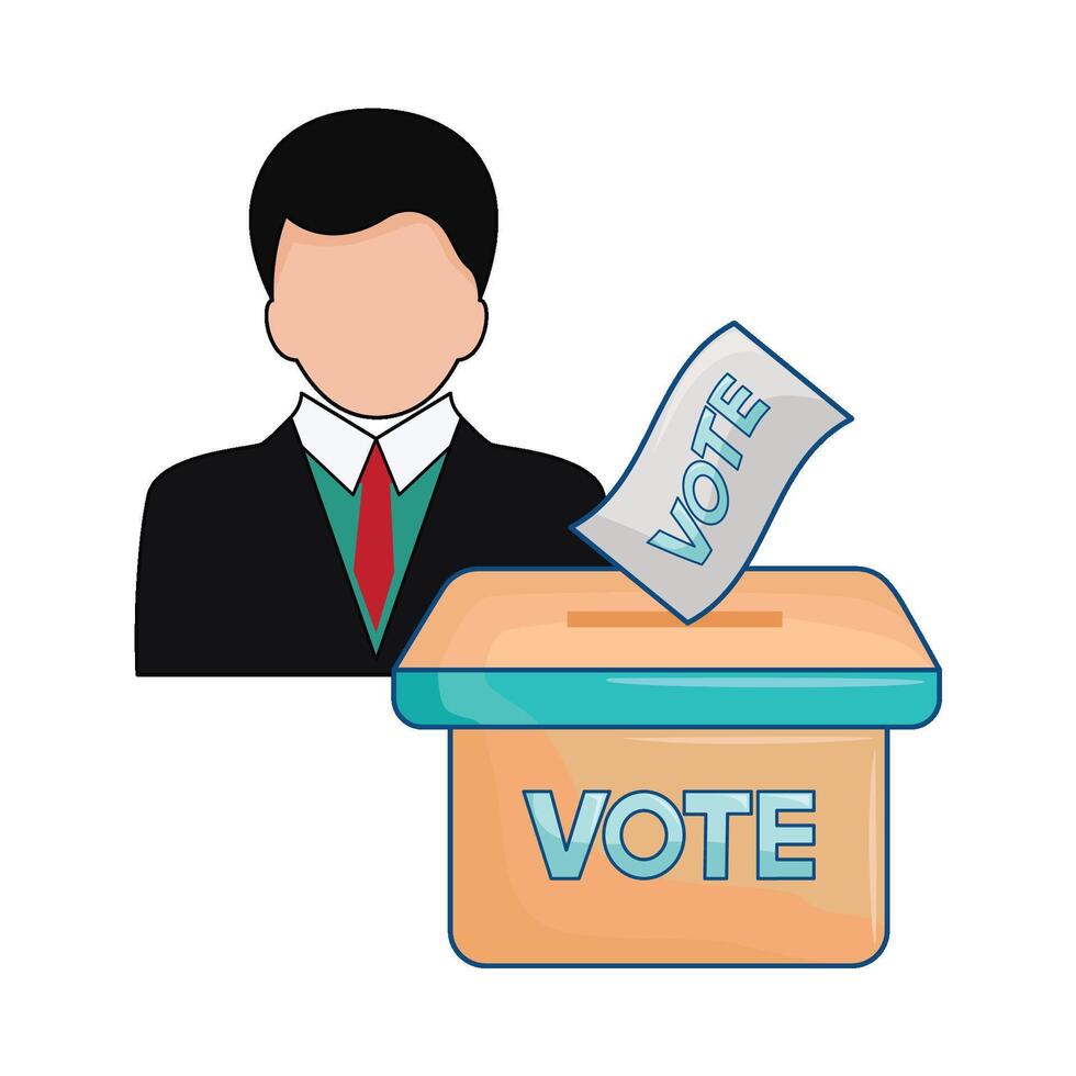 illustration of election vector