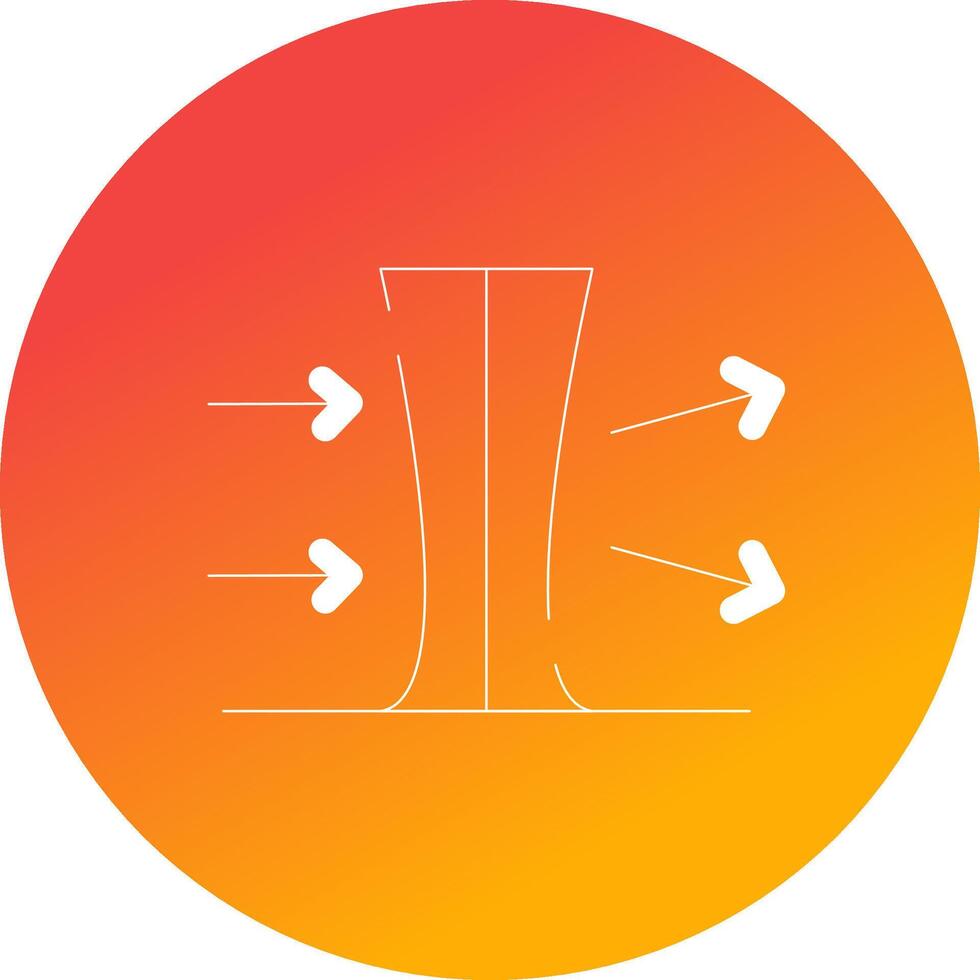 Normal Index Lenses Creative Icon Design vector
