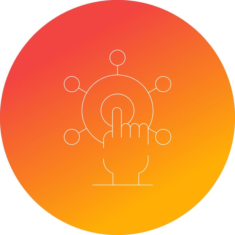 Interactivity Creative Icon Design vector