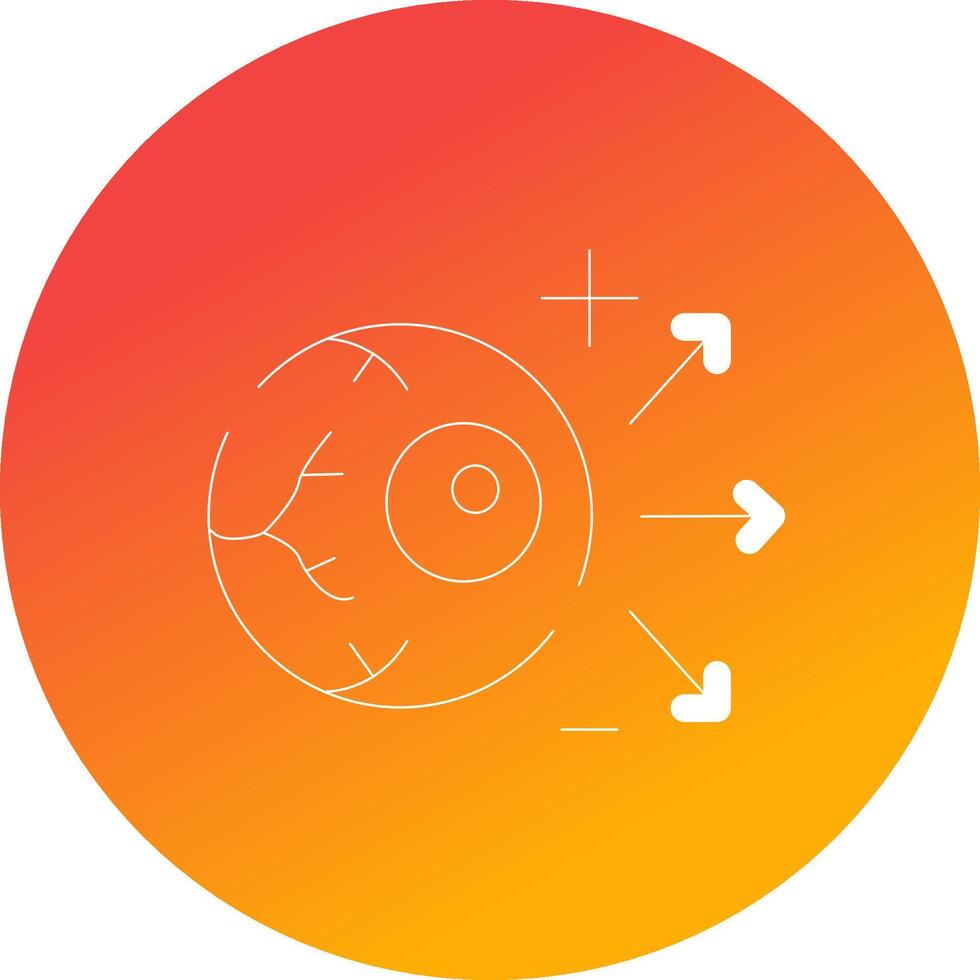 Longsighted Creative Icon Design vector
