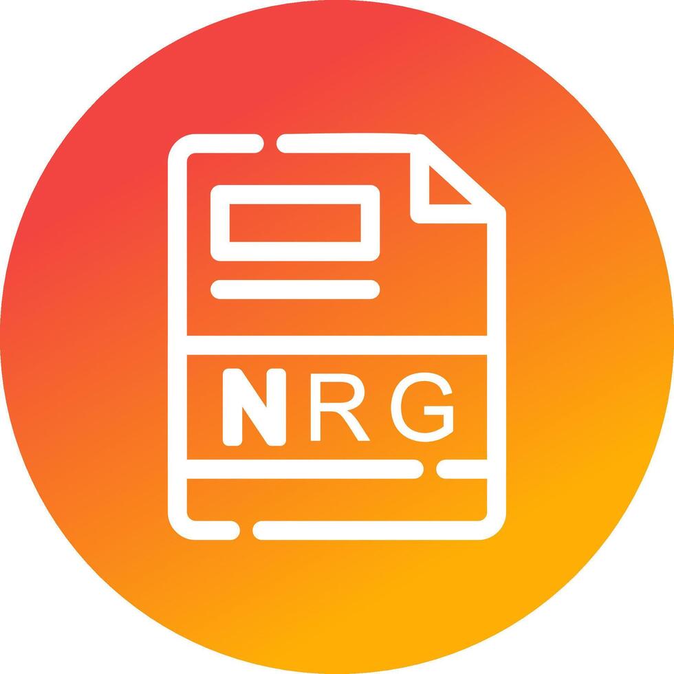 nrg creativo icono diseño vector