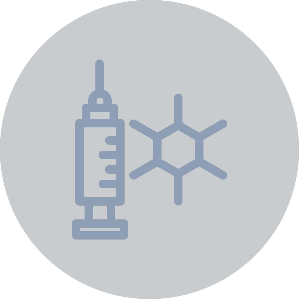 Hormonal Therapy Creative Icon Design vector