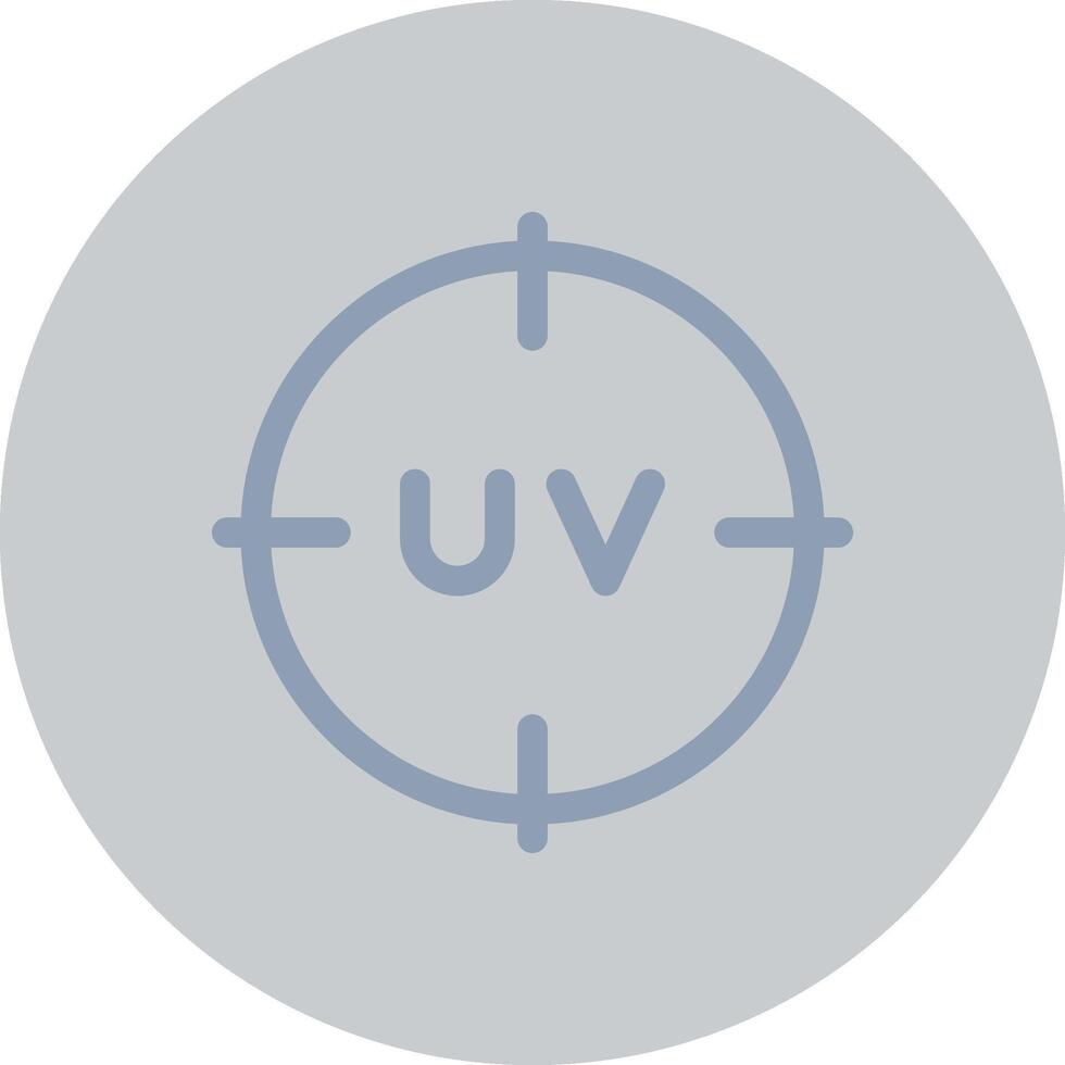 Uv Creative Icon Design vector