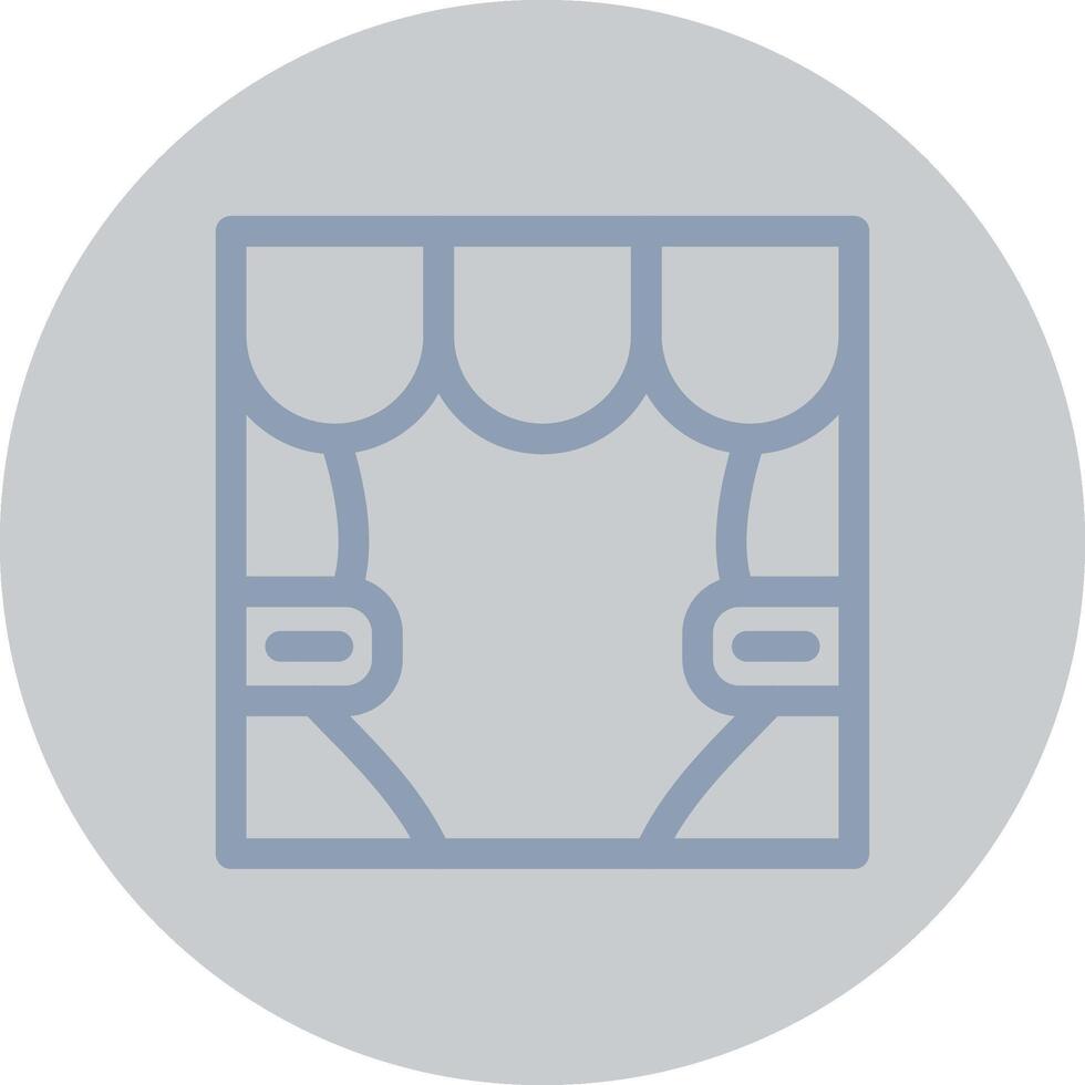 Stage Creative Icon Design vector