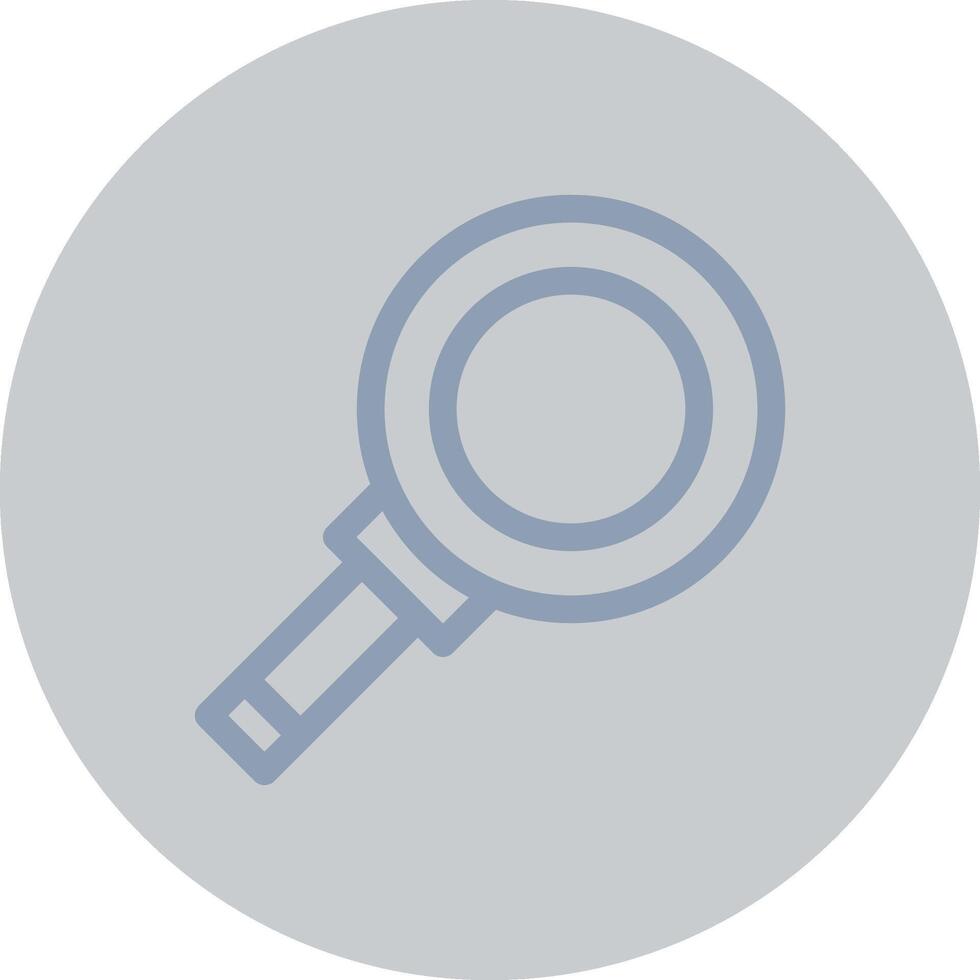 Magnifying Creative Icon Design vector