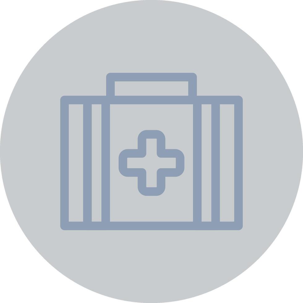 First Aid Kit Creative Icon Design vector