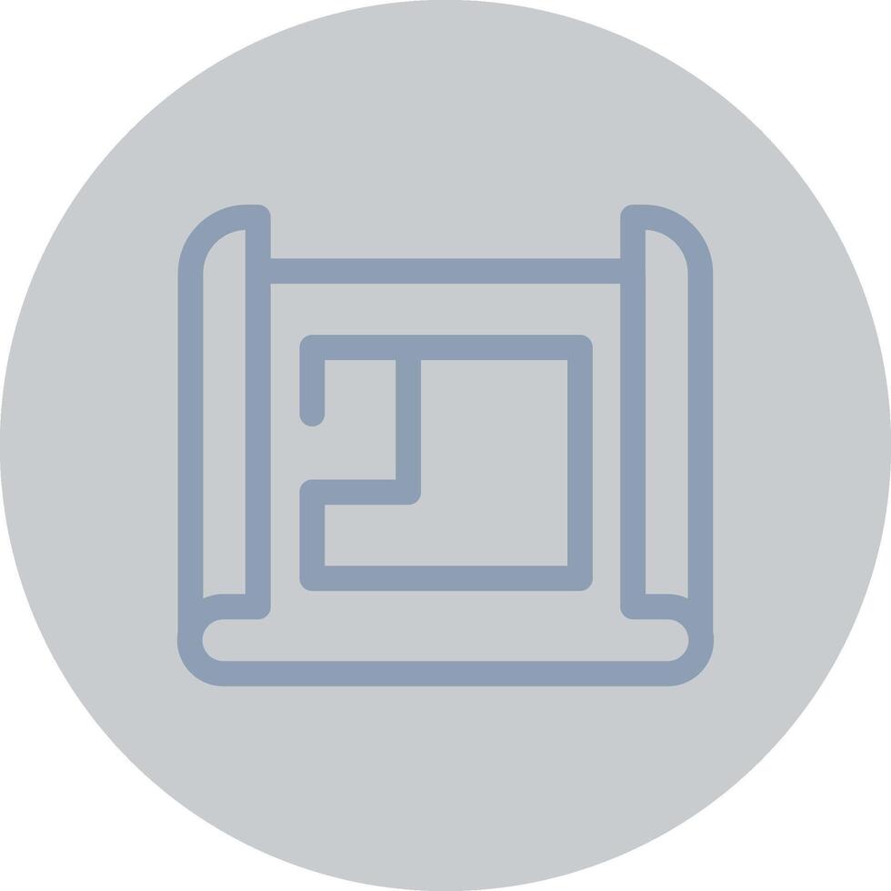 Blueprint Creative Icon Design vector
