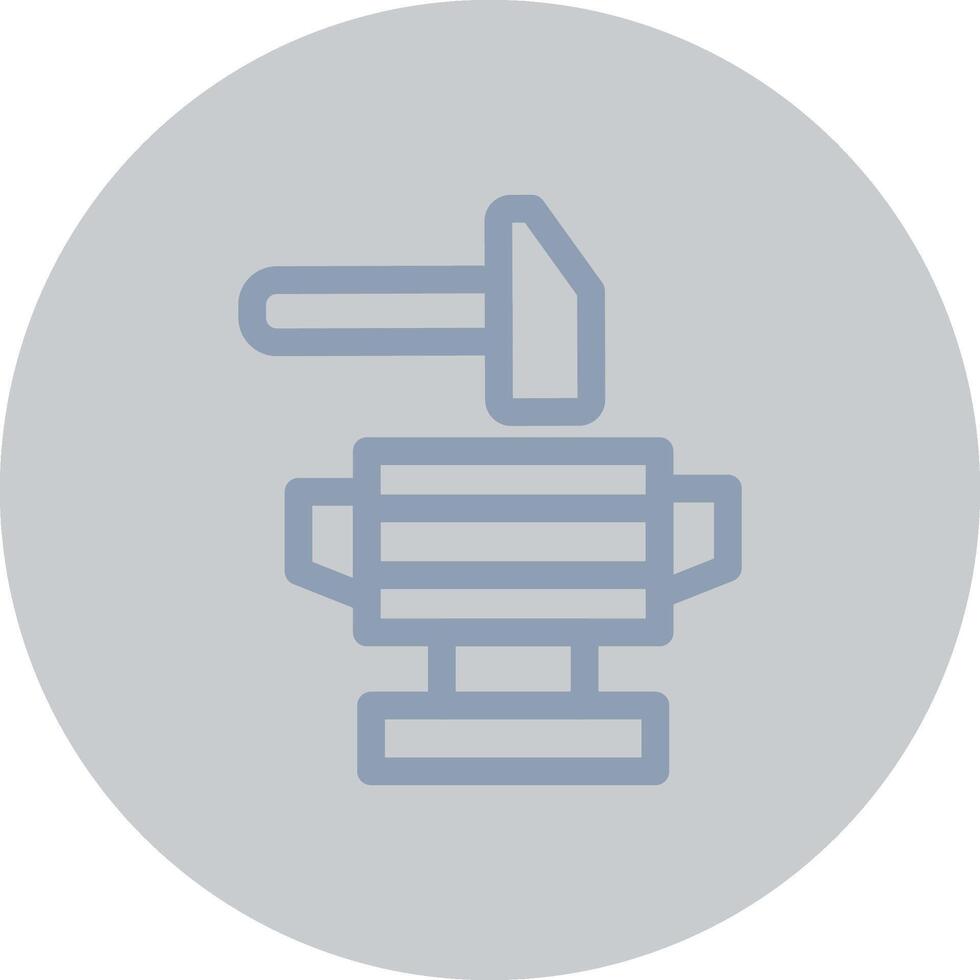Blacksmith Creative Icon Design vector