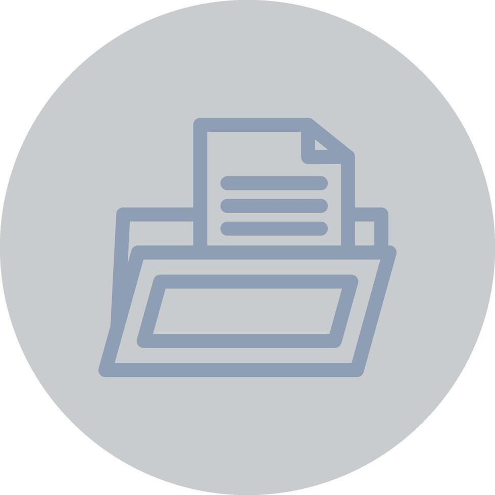 Folder Creative Icon Design vector