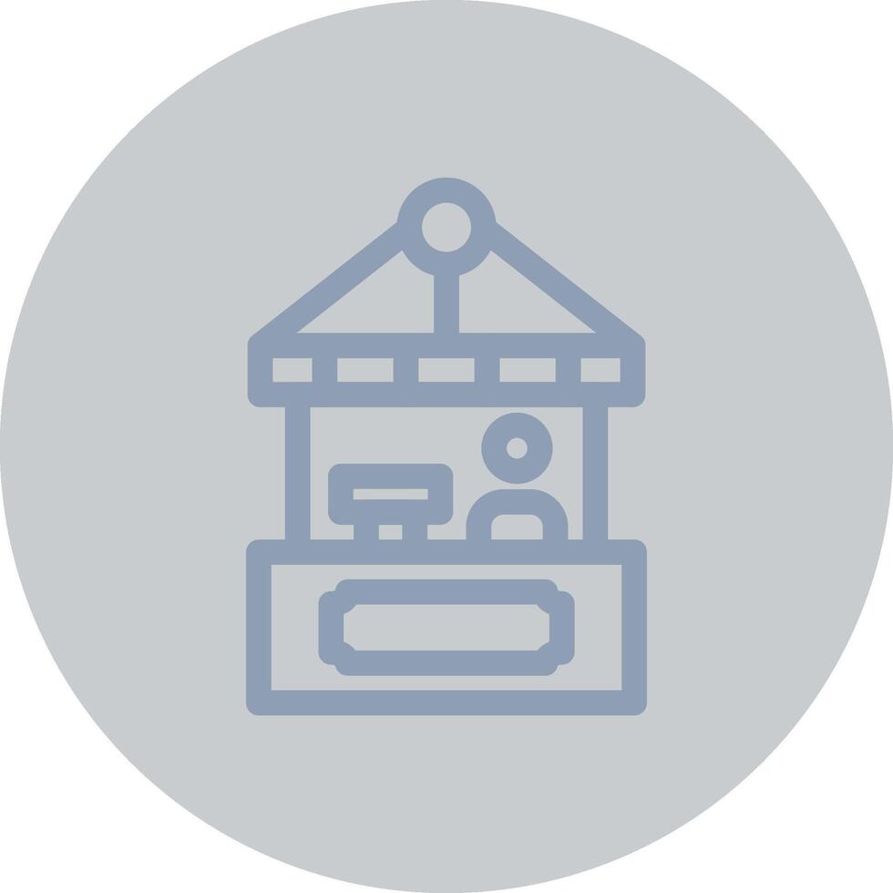 Ticket Office Creative Icon Design vector