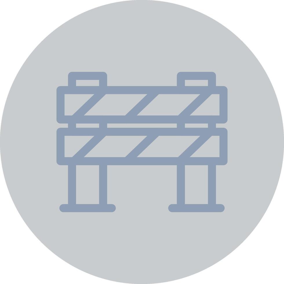 Barrier Creative Icon Design vector