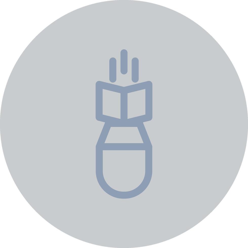 Nuclear Creative Icon Design vector