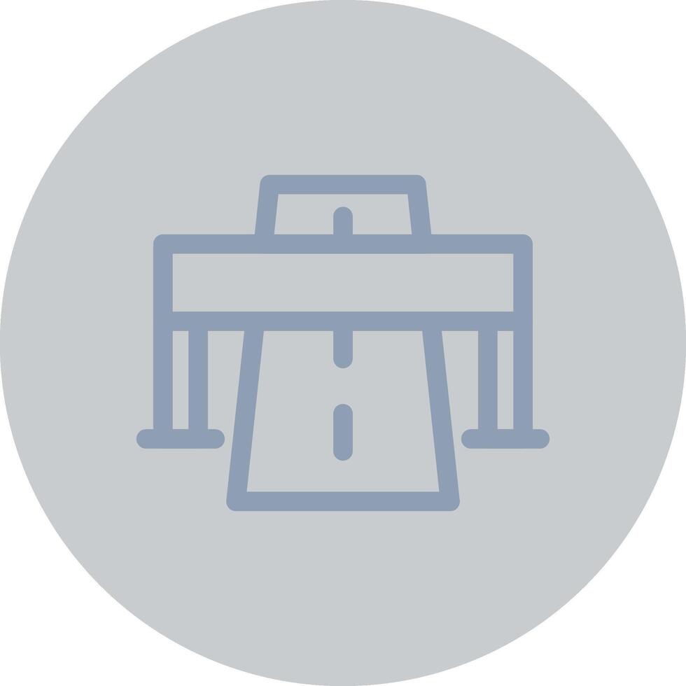 Motorway Creative Icon Design vector