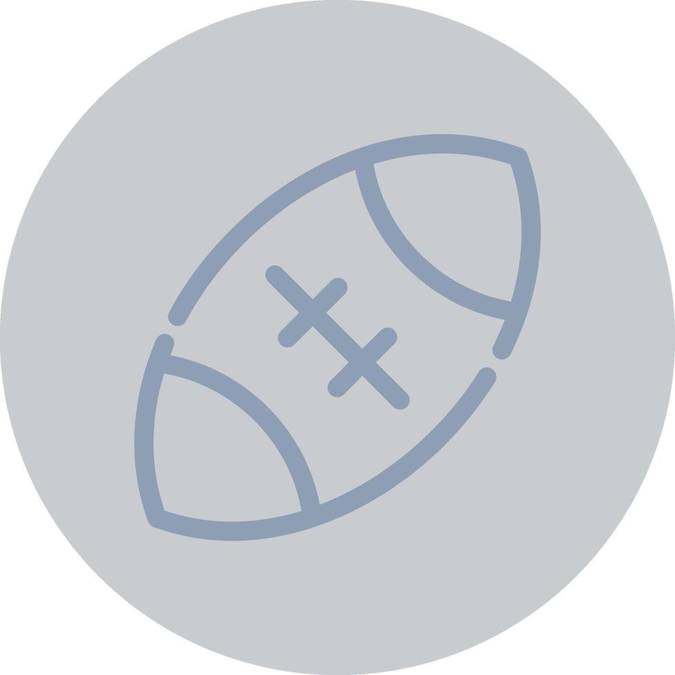 Rugby Creative Icon Design vector