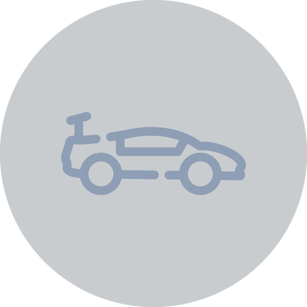 Super Car Creative Icon Design vector