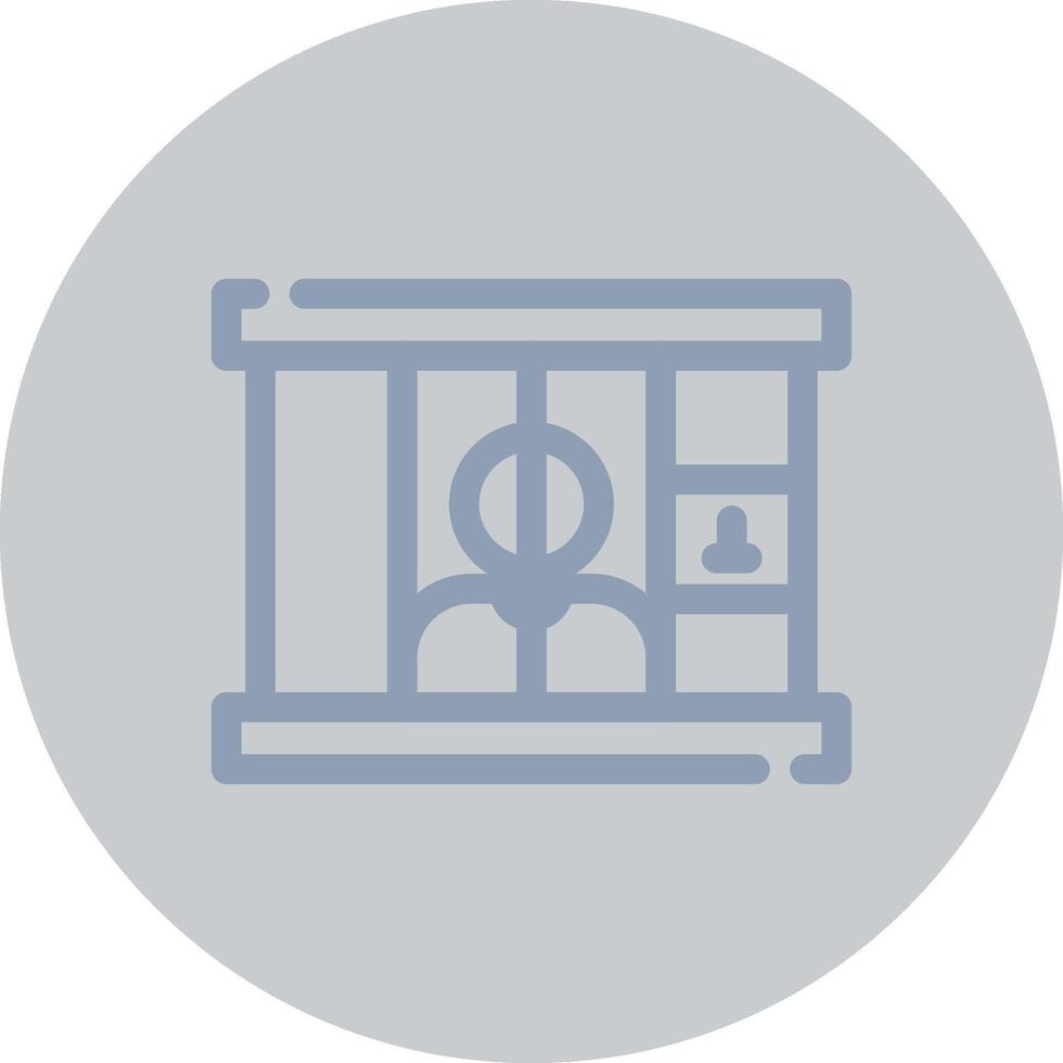 Prison Creative Icon Design vector