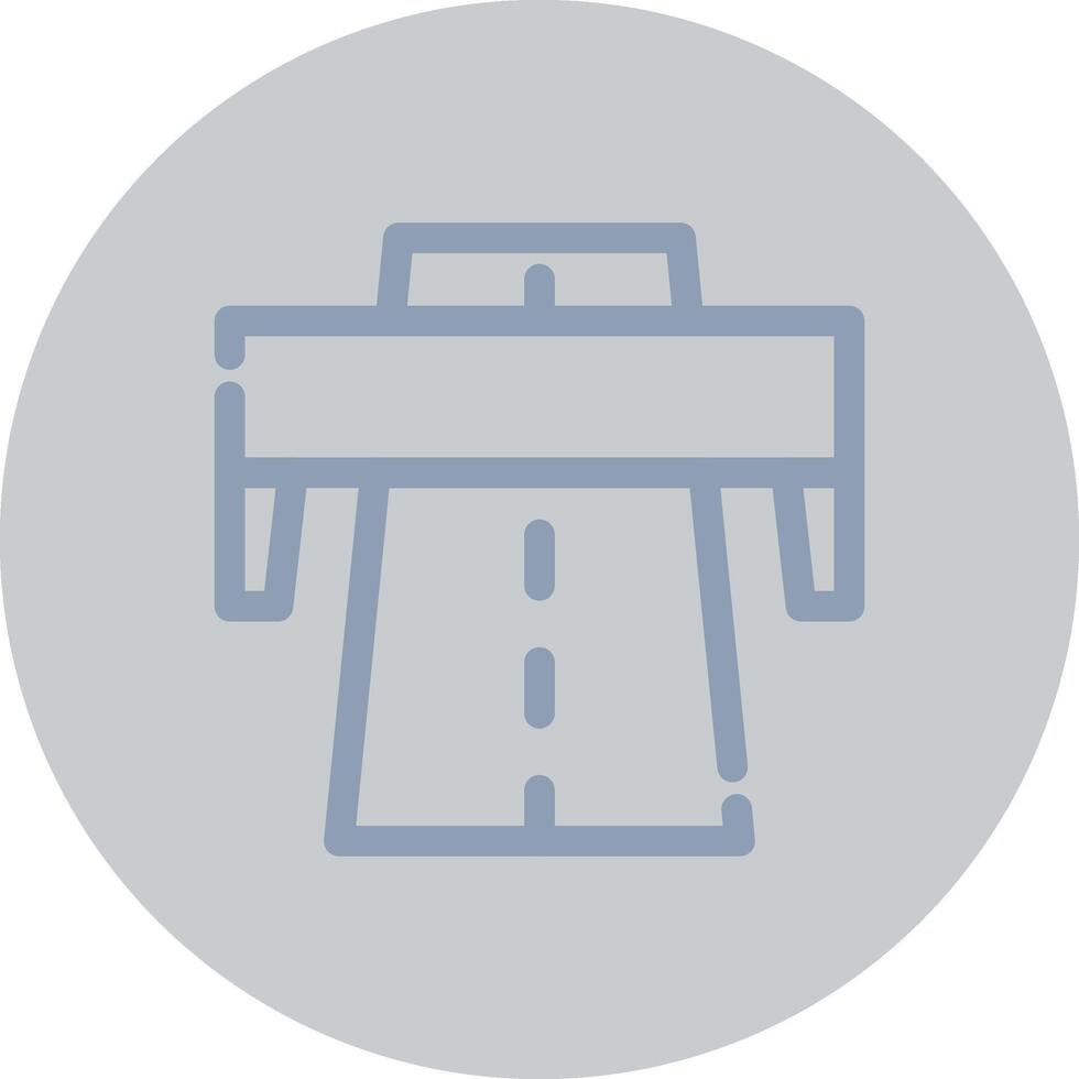 Motorway Creative Icon Design vector