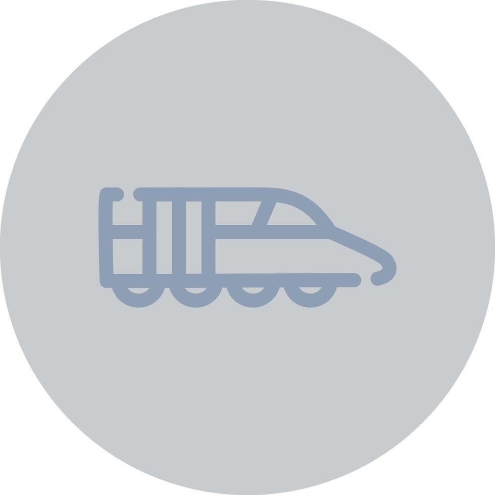 Train Creative Icon Design vector