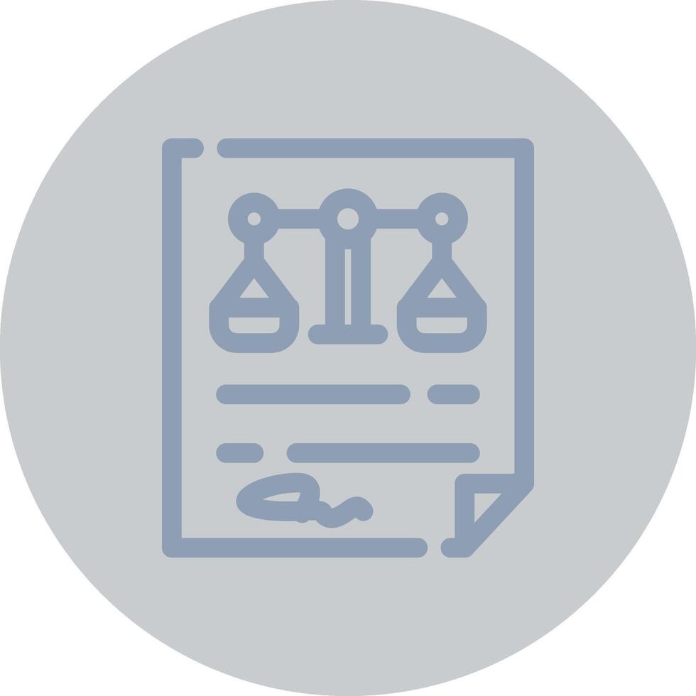 Law Creative Icon Design vector