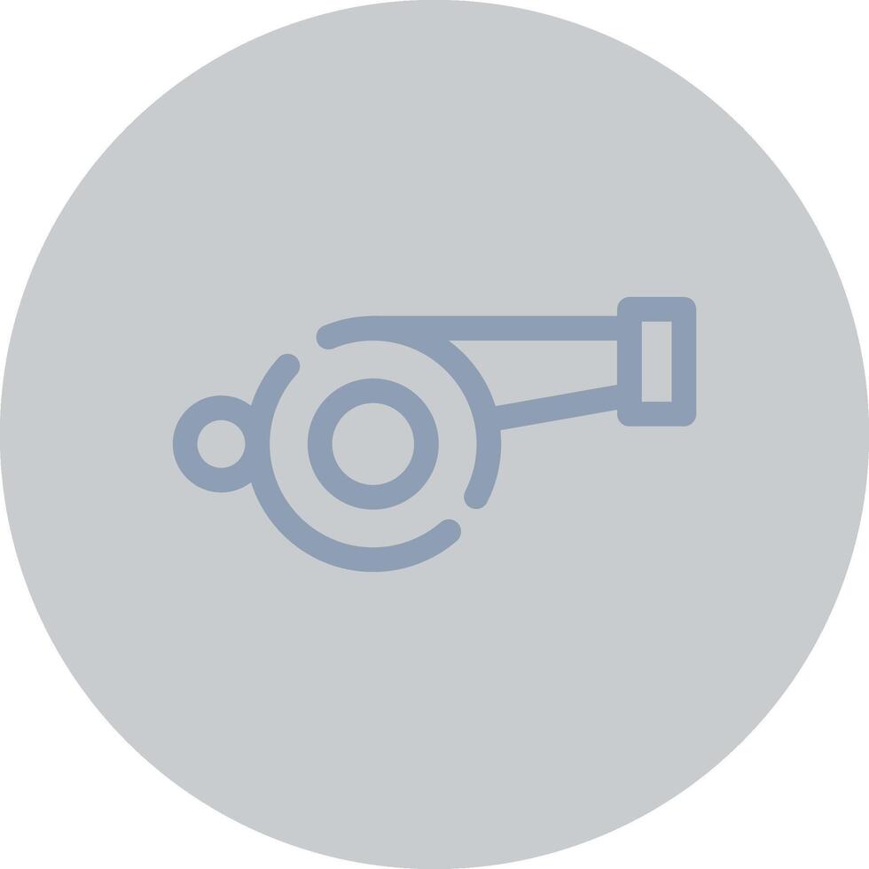 Whistle Creative Icon Design vector