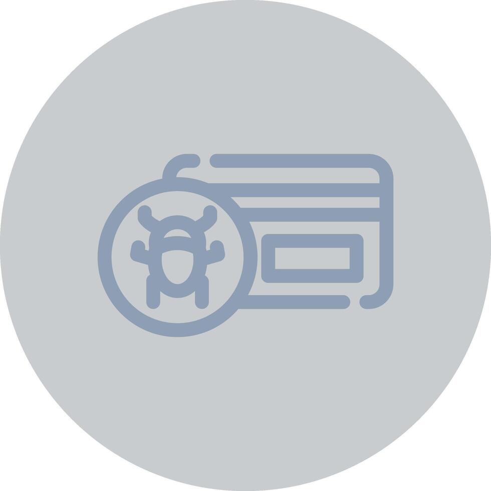 Bug Creative Icon Design vector