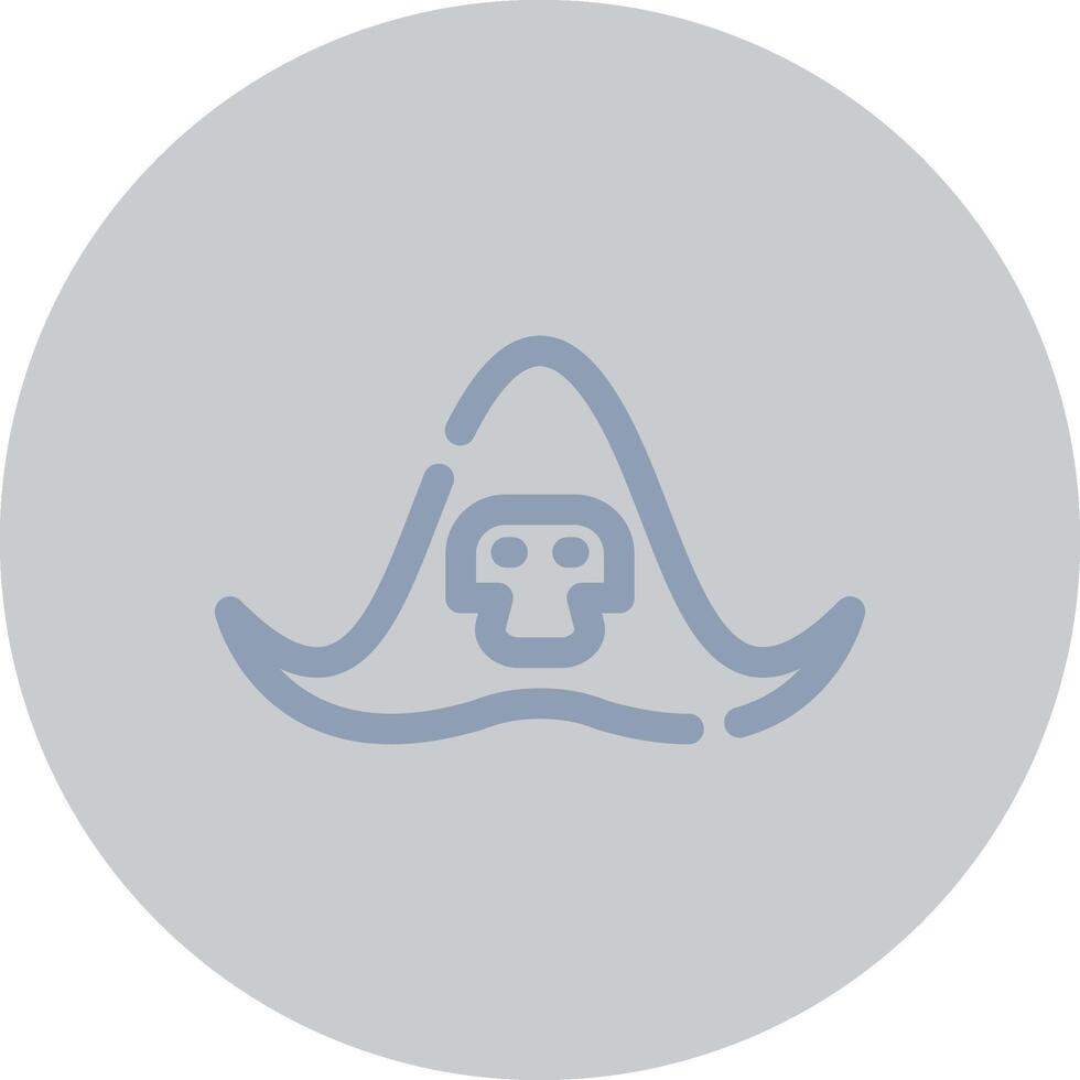 diseño de icono creativo de sombrero vector