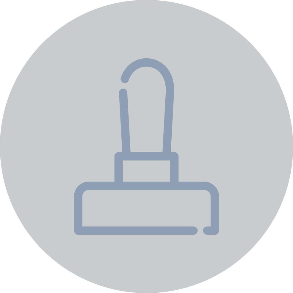 Stamp Creative Icon Design vector