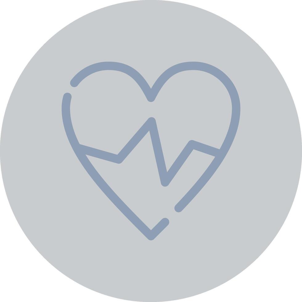 Heart Rate Creative Icon Design vector