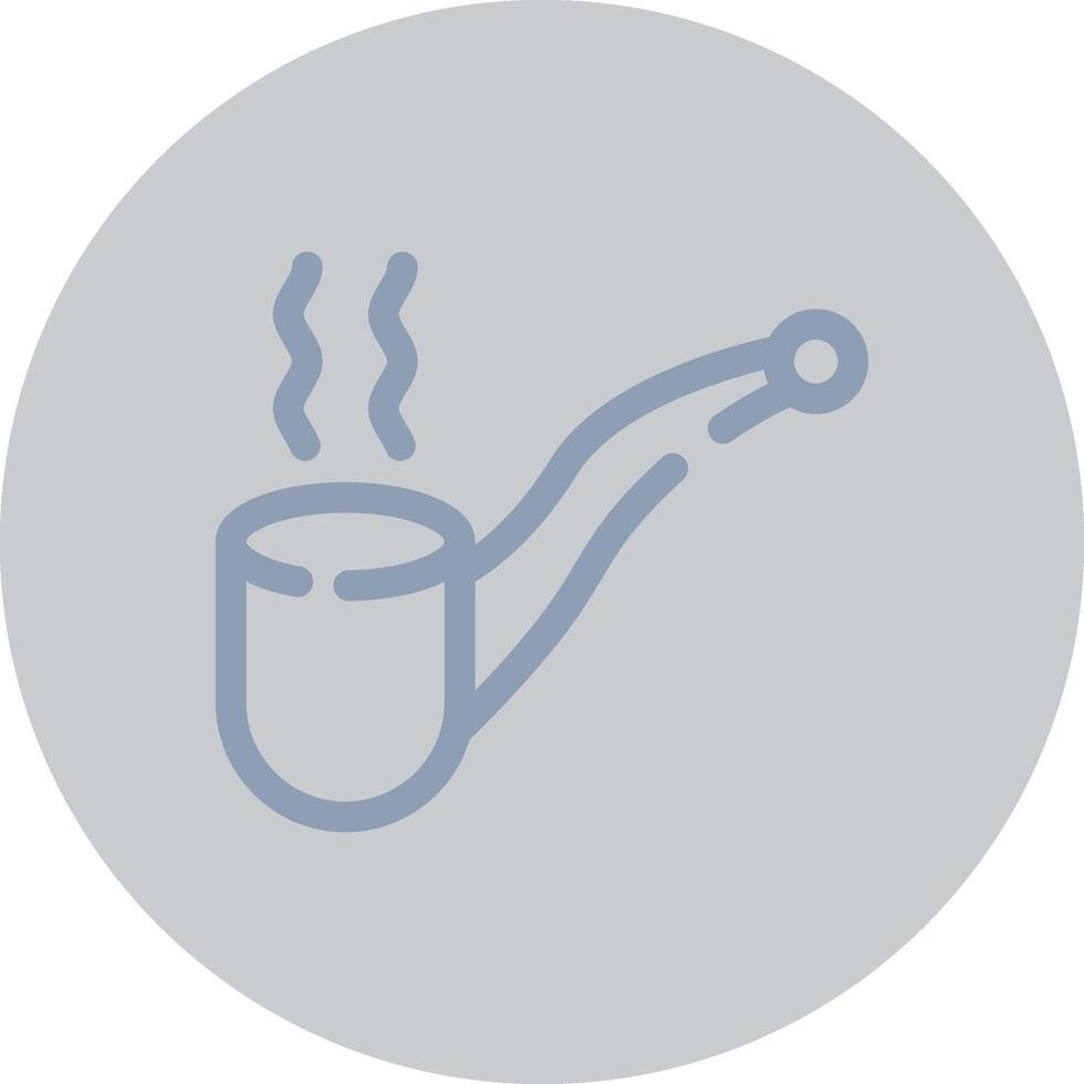 Pipe Cigar Creative Icon Design vector