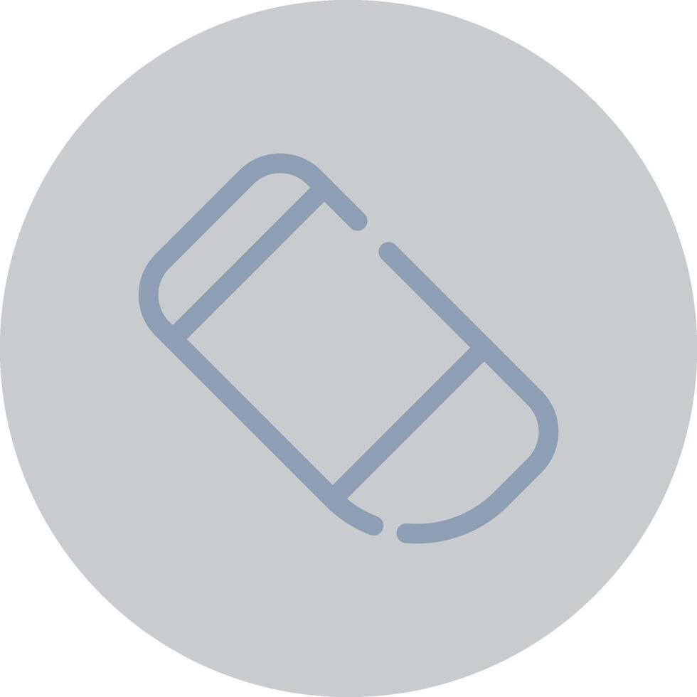 Eraser Creative Icon Design vector
