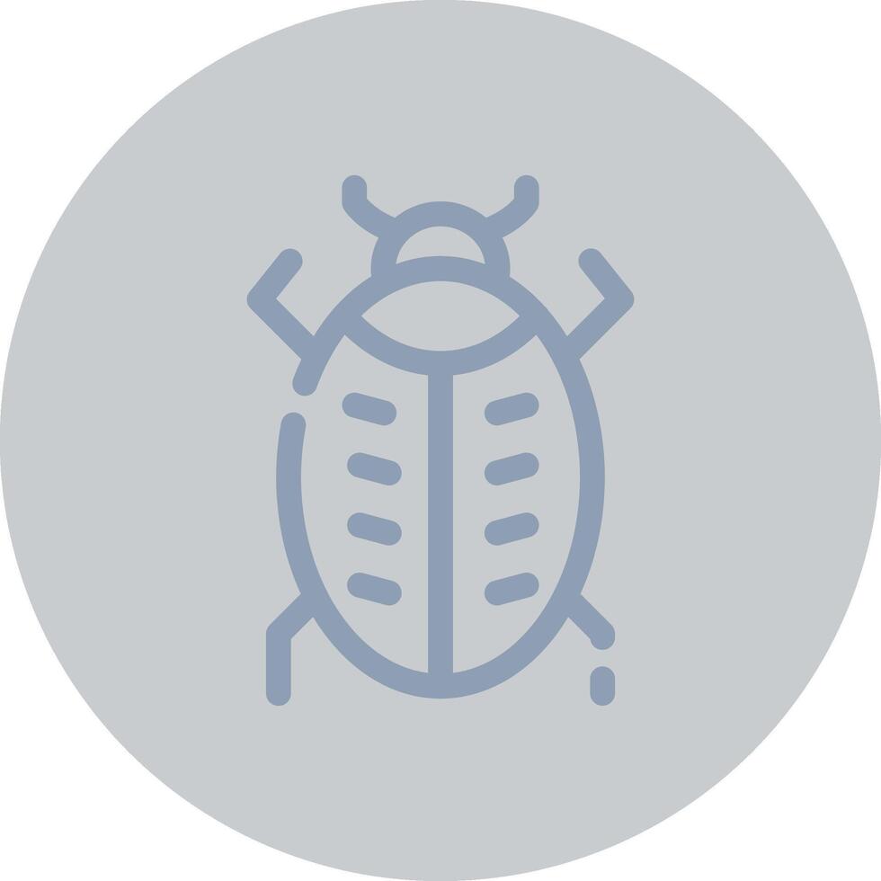 Bug Creative Icon Design vector