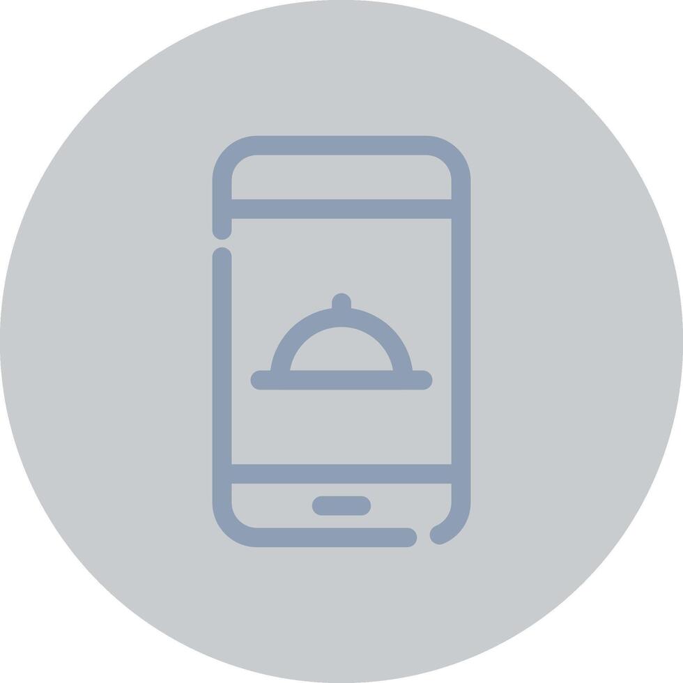 Food App Creative Icon Design vector
