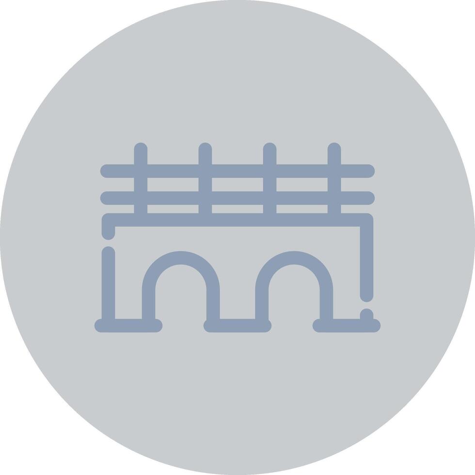 Bridge Creative Icon Design vector