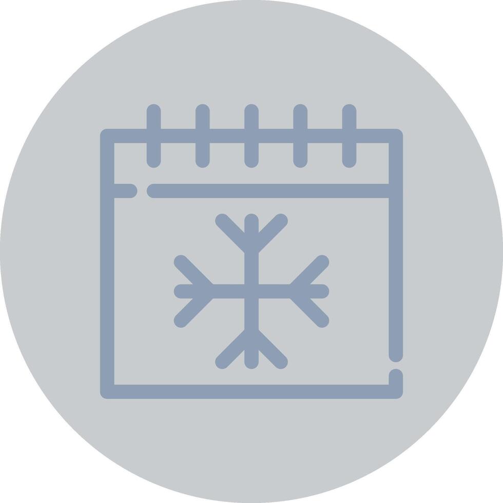 Winter Creative Icon Design vector