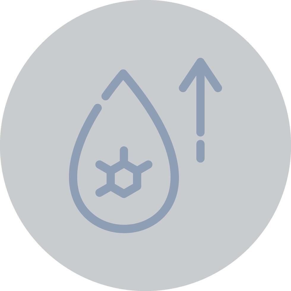 Hyperglycemia Creative Icon Design vector