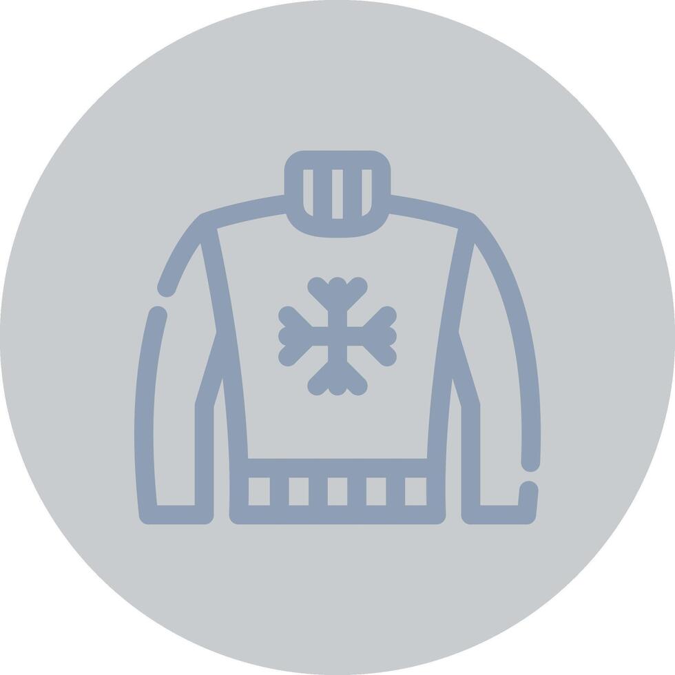 Sweater Creative Icon Design vector