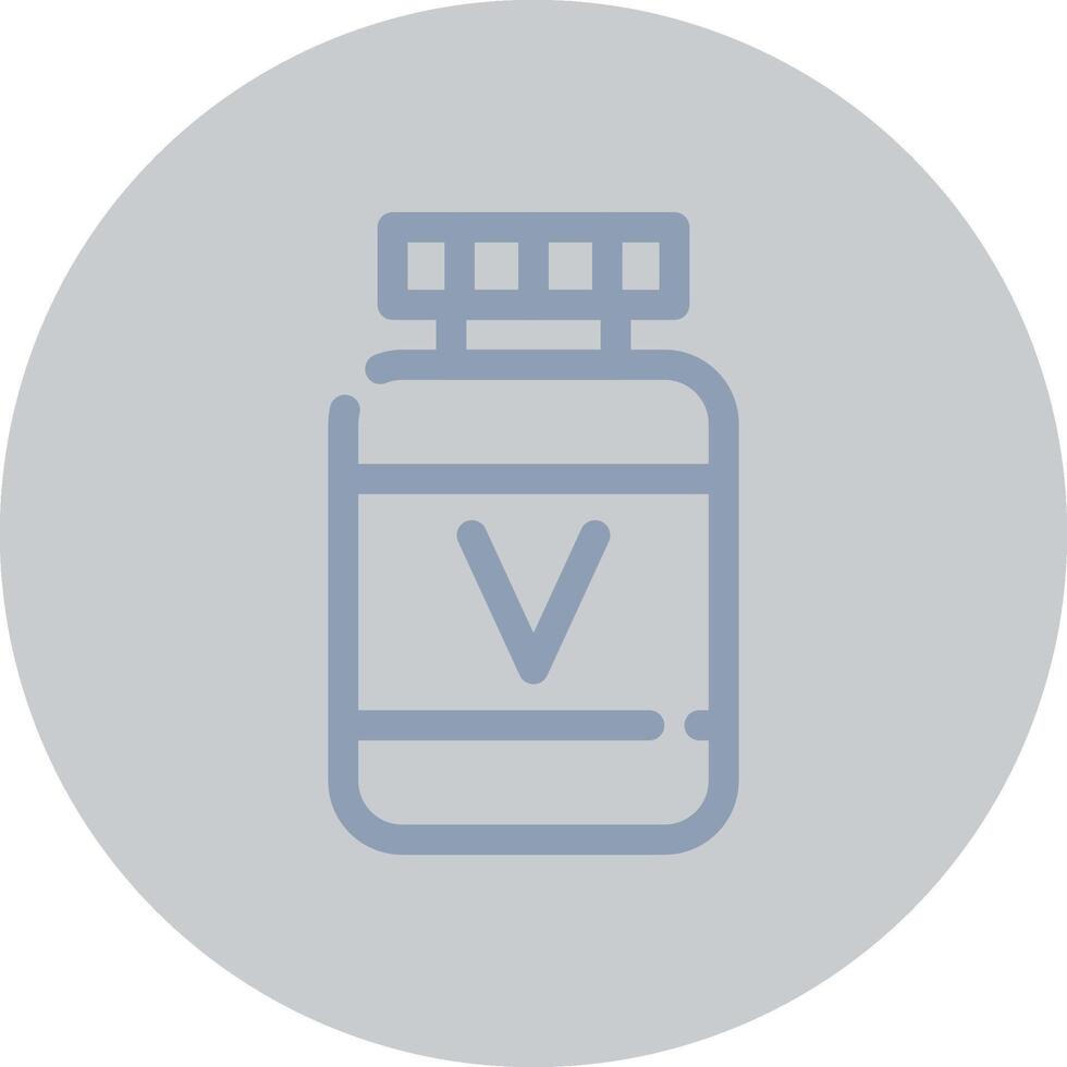 Vitamin Creative Icon Design vector