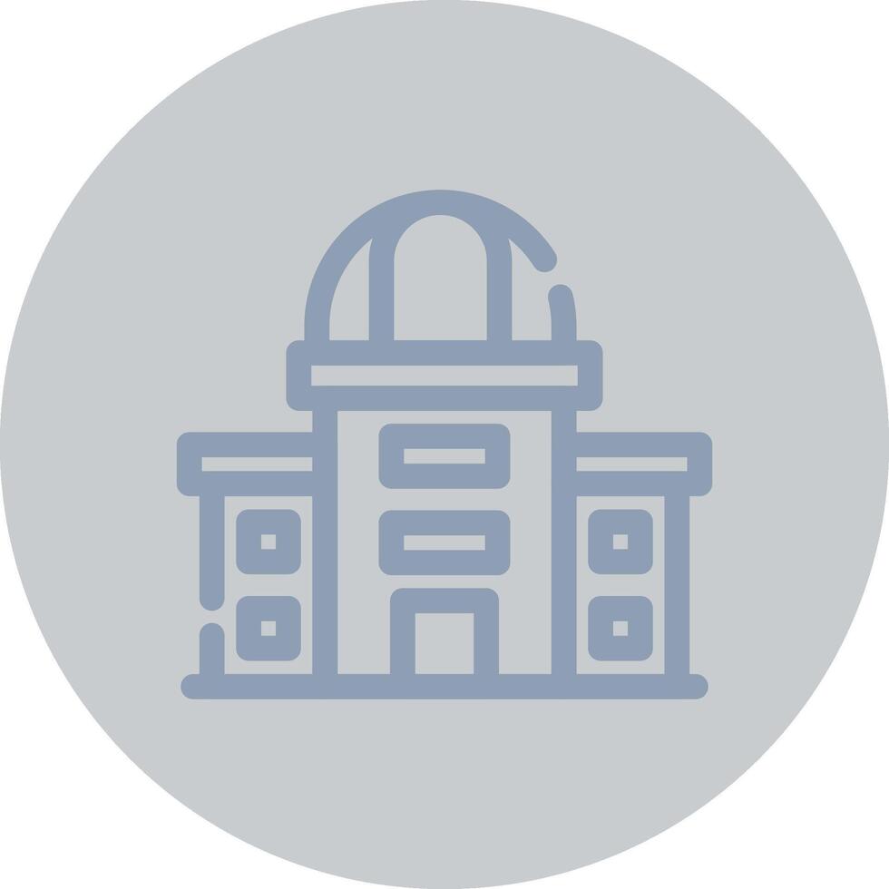 City Hall Creative Icon Design vector